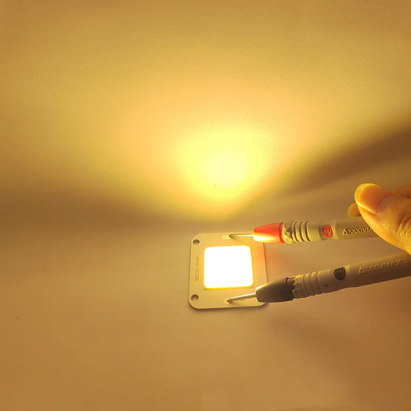4640 LED COB 칩 램프 고출력 DC12V 50W LED 비드 레드 그린 블루 화이트 풀 스펙트럼 핑크 LED 투광등 스포트라이트용