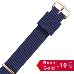 Premium Army Sports Nylon Wrist Strap - Waterproof Watchband - 20mm (NL01 - 1(10))