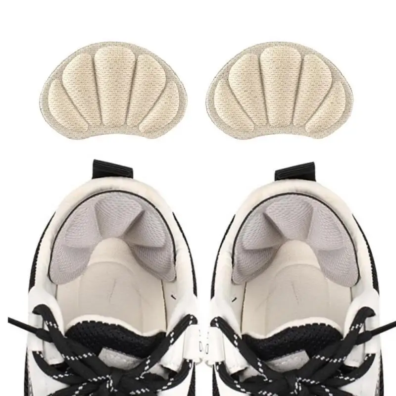 

2Pairs Heel Stickers Heel Protectors Sneaker Shrinking Size Insoles Adhesive Heels Pads Liner Grips Sticker Pain Relief Inserts