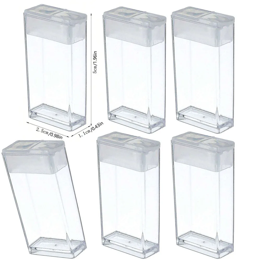 6/32/48/64 Grid Transparent Plastic Storage Box Diamond Painting Accessories Removable Tool Nail Art Rhinestone Bead Storage Box