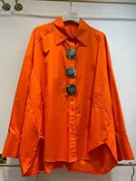 Chemisiers et chemises de luxe pour femmes, collection printemps-été 2026 – Haut décontracté oversize en coton pour femme 4