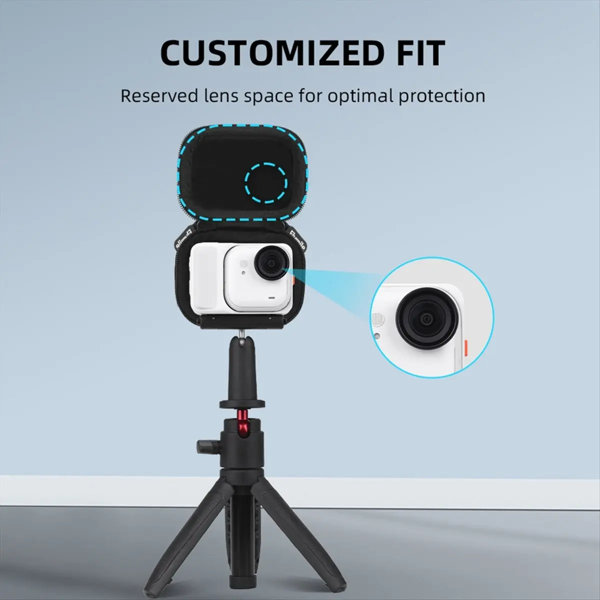 N05R Flymile for Insta360 Go 울트라 카메라 보관 가방 휴대용 미니 가방 방수 보관 보호 케이스 카메라 액세서리