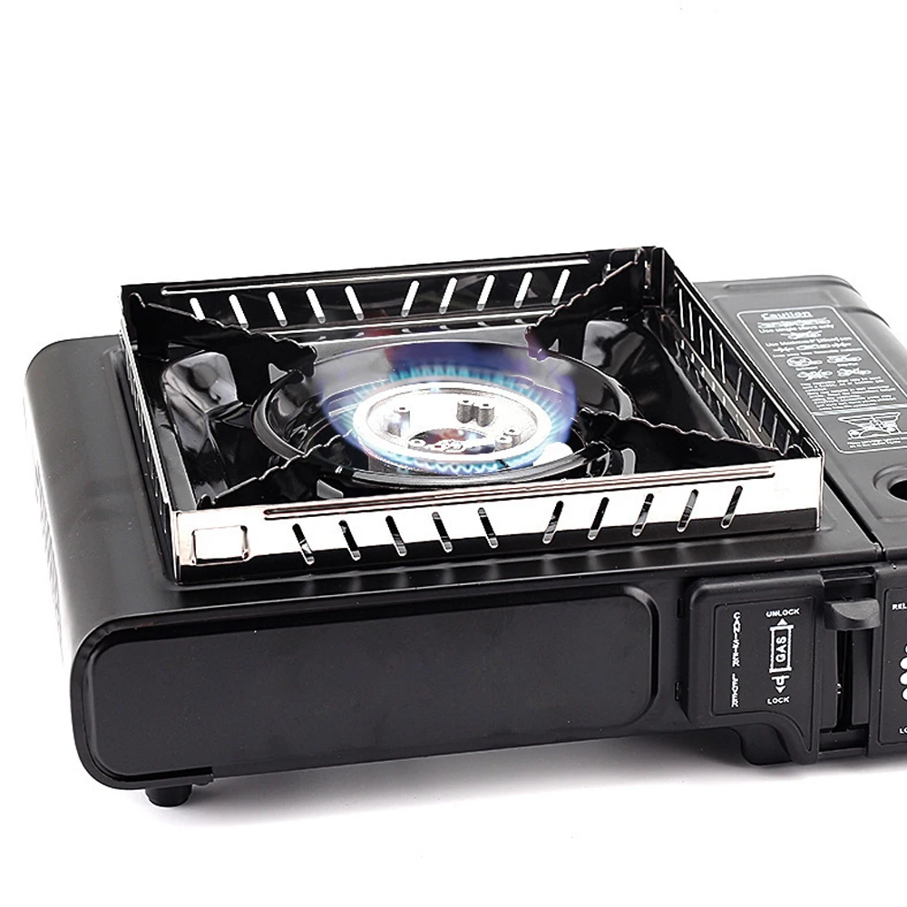 Stove Windscreen Outdoor Gas Stove Stainless Steel Foldable Burner Screen Cooking BBQ Hiking Camping Equipment