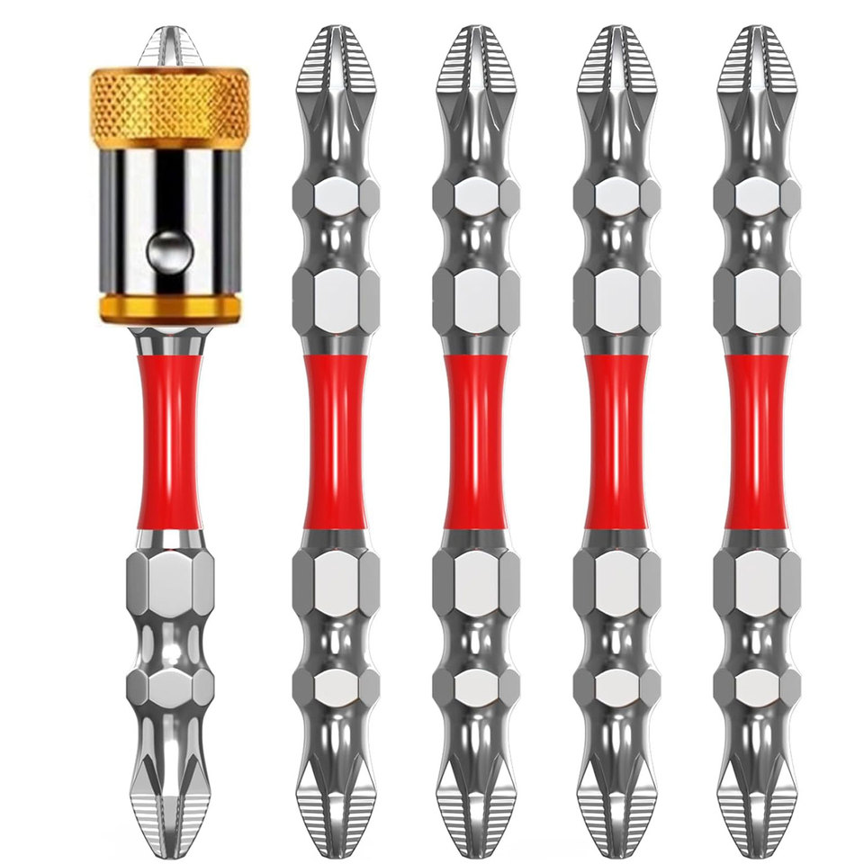 HUHAO1/5/10PCS PH2 Magnetic Screwdriver Bits 1/4 Inch Hex Shank 65mm 100mm Multiple Sizes Electric Drill Bit Screw Bit Tool
