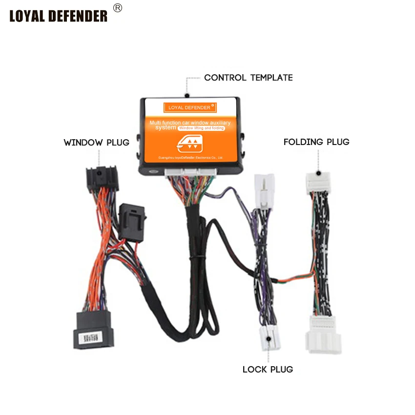Auto Window Close and Mirror Fold Open Kit Module For Hyundai  accent  Car accessories