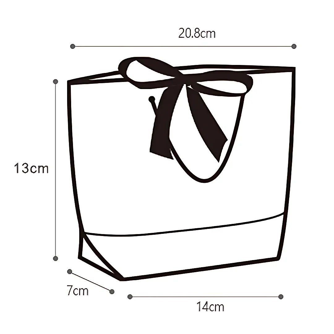 1-100PCS Handheld White Card Paper Bag Gift Handheld Packaging Simple Bag Shopping Paper Wedding Party Gift Packaging organza gift bags,party gift bags
