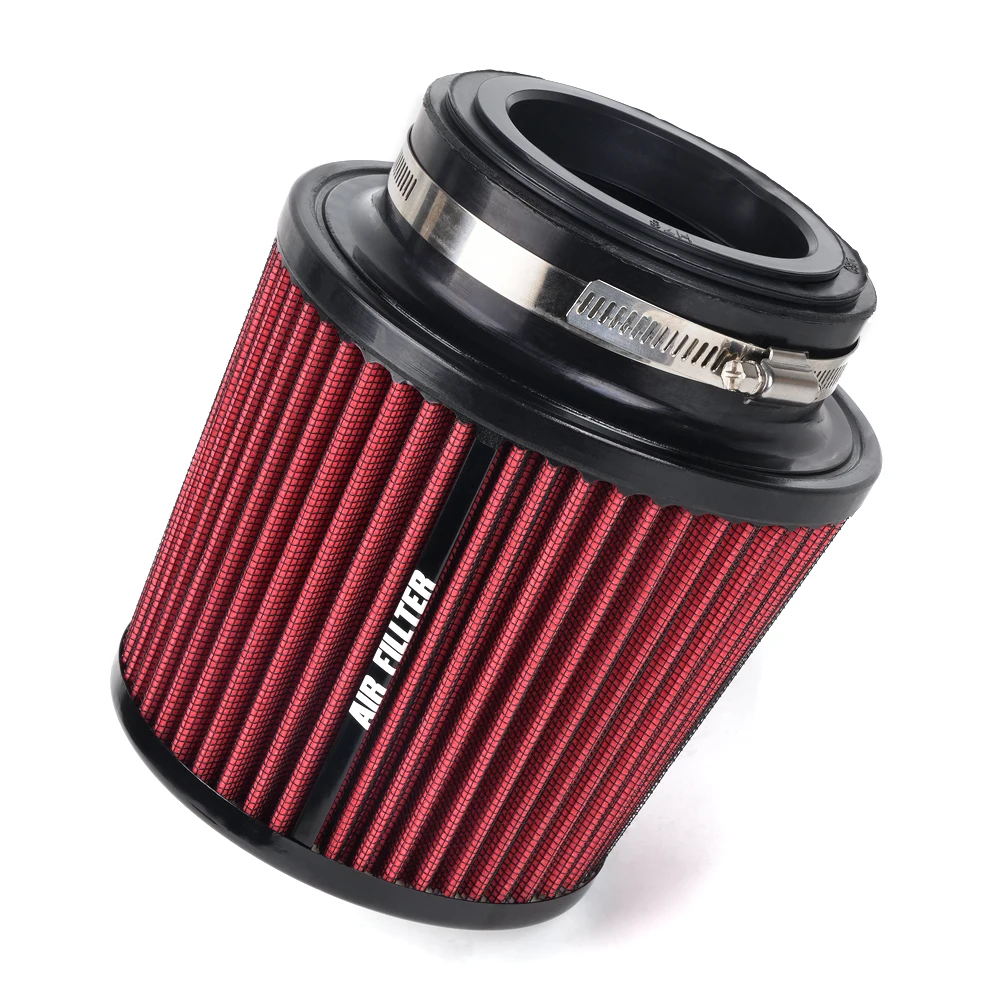 RASTP-Universal 3" 3,5" 4" 76mm 89mm 102mm Rennwagen High Flow Kaltlufteinlass Luftfilter Konische waschbare Luftfilter OFI129 – Detail 13