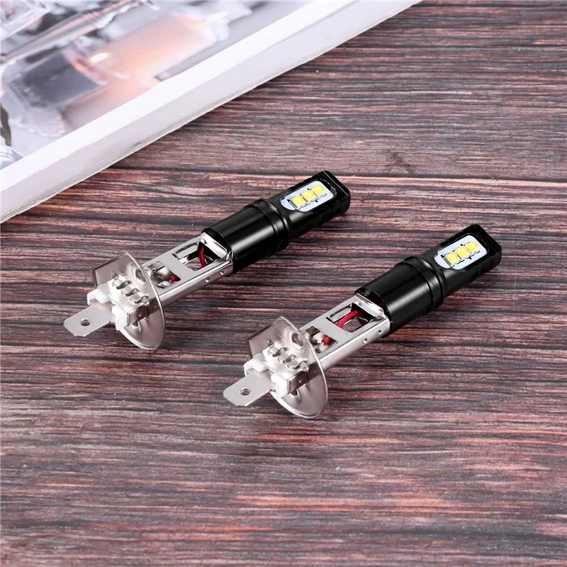 DRL LED Ʈ  ŰƮ,  , 2X H1, 6000K,  Ʈ ȭƮ, 6000LM