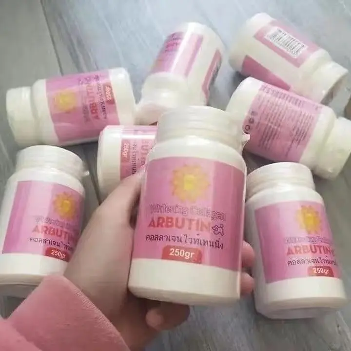 Kem K&iacute;ch Trắng Arbutin White Collagen Th&aacute;i Lan gi&aacute; cạnh tranh 250g