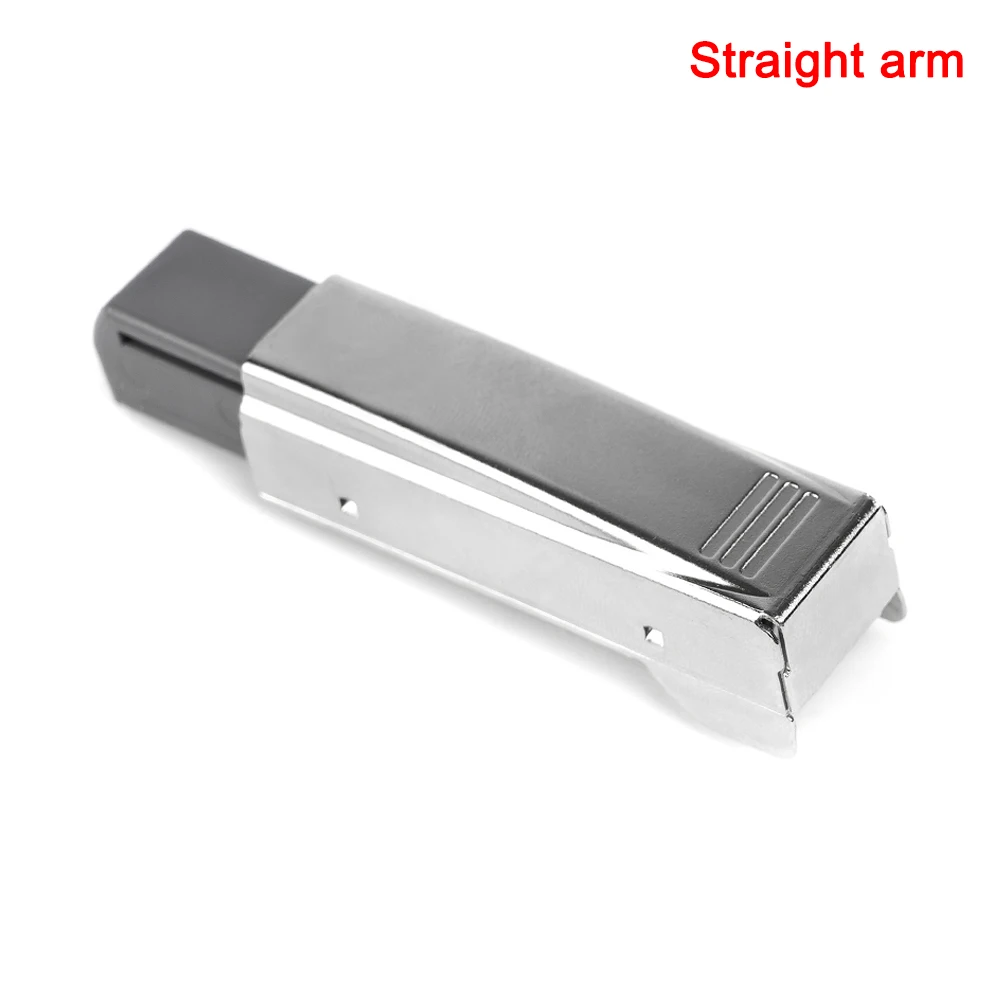 

HOT Straight Arm Full Overlay Hinge for Doors Nickel Finish Automatically Adjust Stainless Steel NDS66