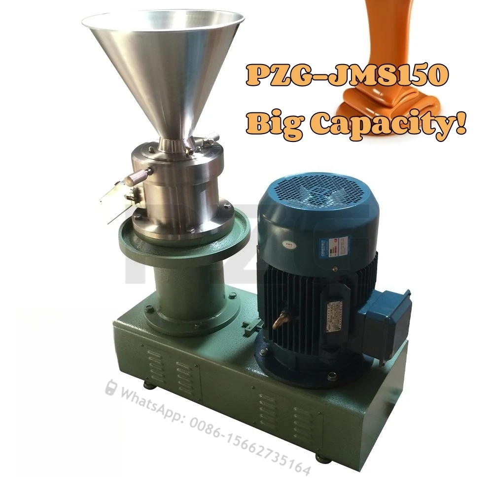 

15KW Groundnut Paste Grinding Soybean Colloid Grinder Machine Jms150 Peanut Butter Making Machine Colloid Mill For Peanut Butter