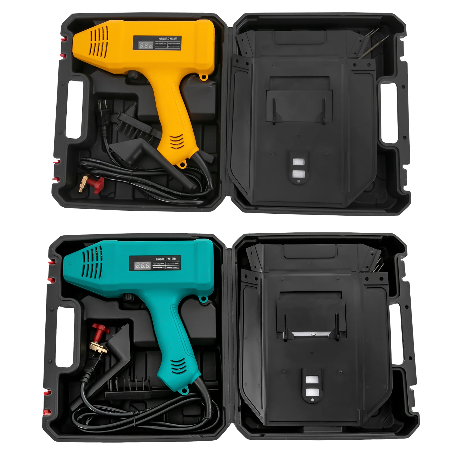 3000W Handheld Welding Machine Portable Digital Welder Gun 110V LED Screen 20-200Amp Welding Thickness 2-14mm 3