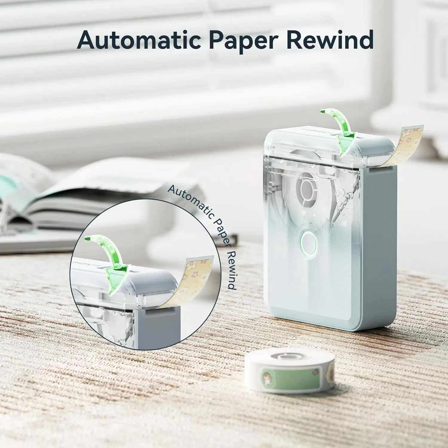 2024 New NIIMBOT D110 Upgraded Mini Label Maker Machine with Tape Portable Bluetooth Thermal Printer Self-adhesive Sticker Maker