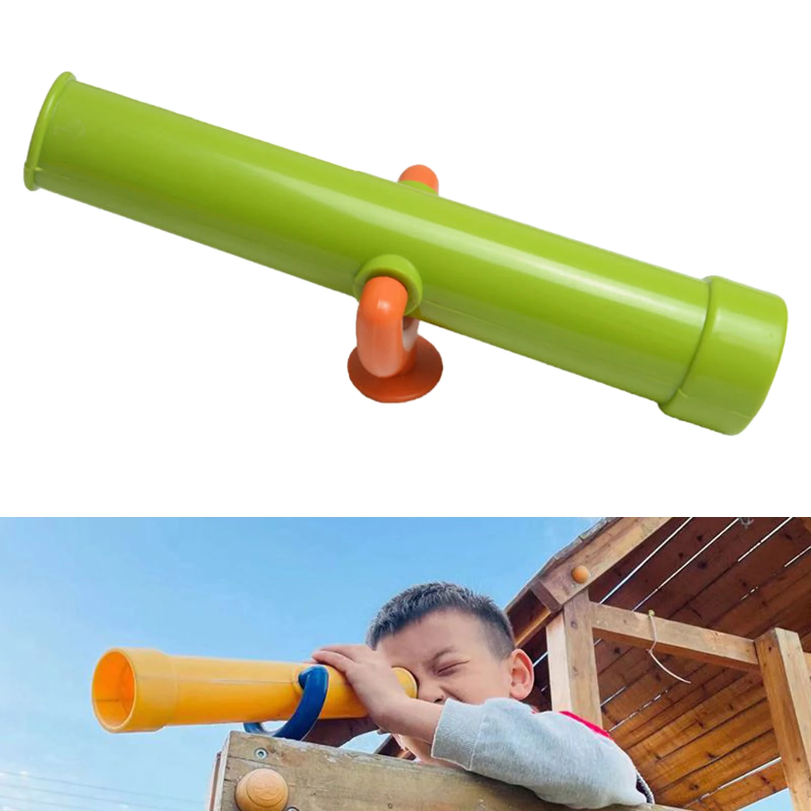 Kids Playground Monocular Pretend Toy Playhouse Playset Swing Set Replacement Parts Accs for Kids Children Ages 3+