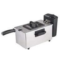 3L Automatic Electric Fryer WJ-800 Household French Fries Electric Fryer Oil 220V/2000W Stall Fried Skewer Fryer 1