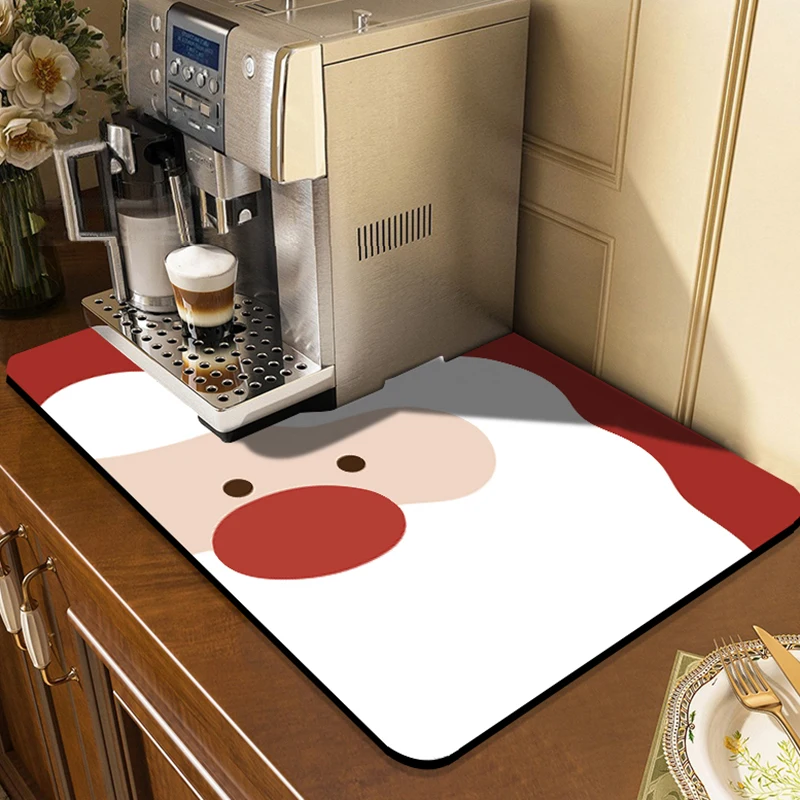 Tapis anti-dérapant pour cafetière - Venteo - Gris/Bleu turquoise - Adulte - Tapis ultra absorbant et lavable en machine - Dimension 26x42cm | Leroy Merlin Tapis anti-dérapant pour cafetière - Venteo - Gris/Bleu turquoise - Adulte - Tapis ultra absorbant et lavable en machine - Dimension 26x42cm | Leroy Merlin