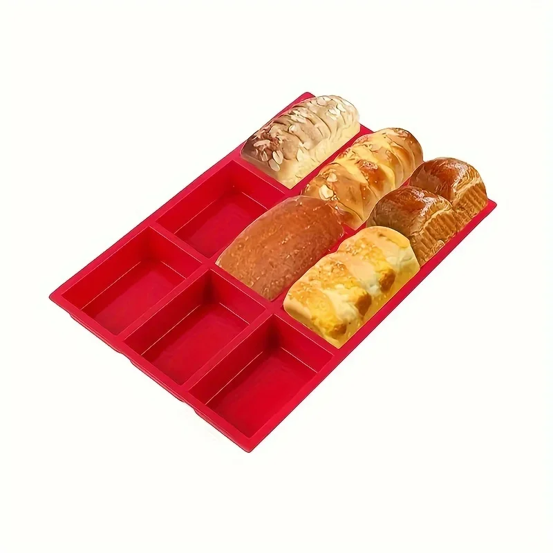 9-Cavity Silicone Loaf Pan 1