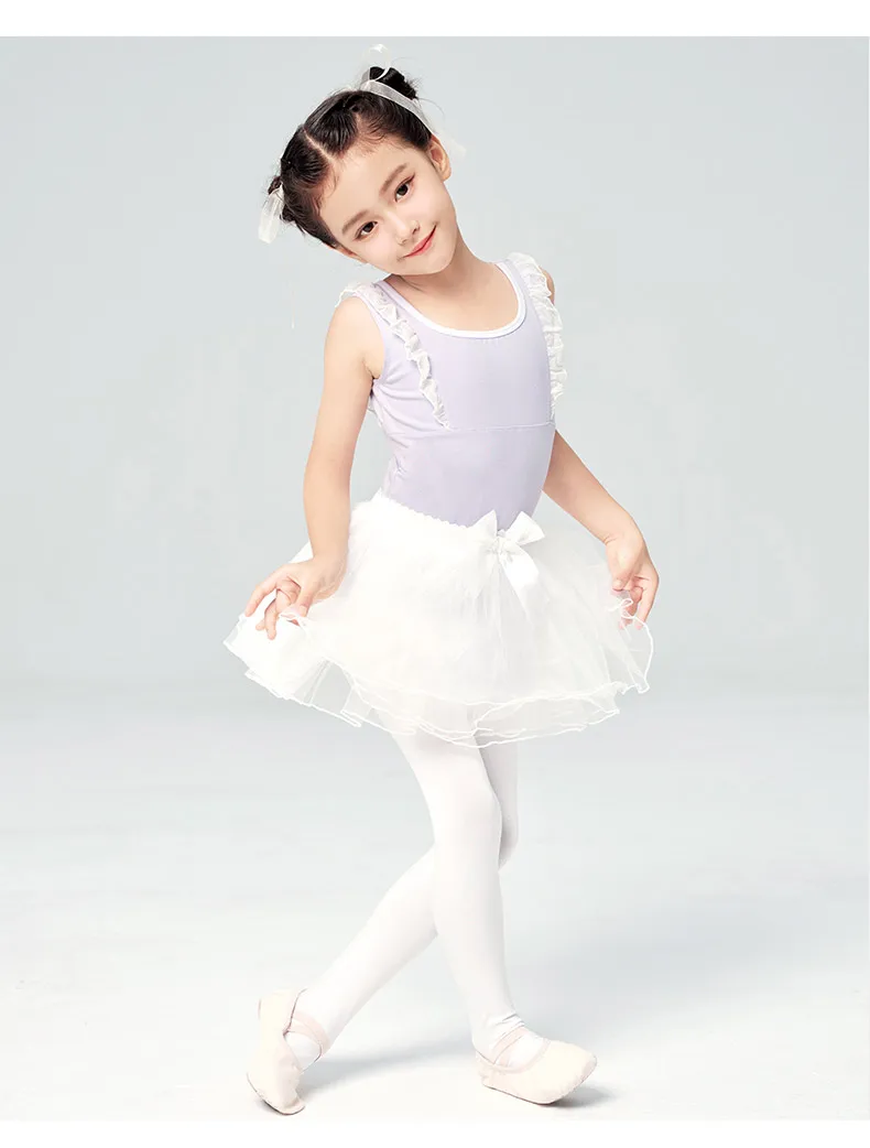 Mädchen rosa Ballett Tutu Rock Kleinkind Bogen Tanzrock ziehen auf Ballett rock 4-lagiger Rock für Kinder Soft Mesh Rock für Trikots – Detail 11