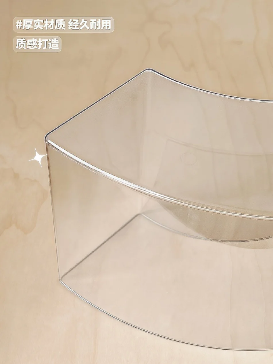 Labubu transparent display box single stackable canvas vinyl storage box figurine blind box storage rack image 25