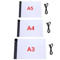 Elice A2 A3 A4 A5 ultra thin LED Drawing Digital Graphics Pad USB LED Light pad drawing tablet Electronic Art Painting