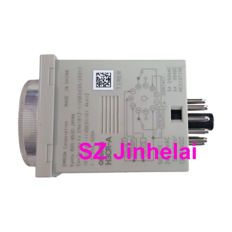 H3CR-A Time Relay | 11-Pin AC 100-240V Timer Relay With On-Delay Function