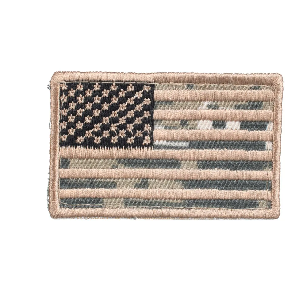 Camouflage Tactical Caps Men Summer Mesh Hunting Caps Trucker Cap Hats With USA Flag Patches