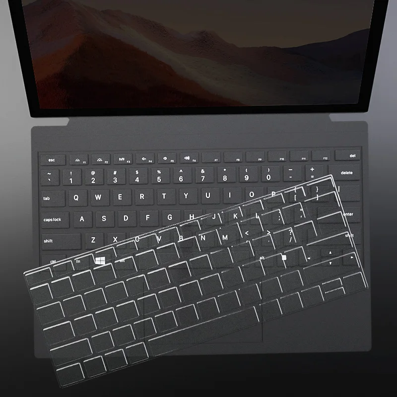 VLEAQC Custodia con Tastiera per Microsoft Surface Go 3 10.5/Go 2 2020 10.5/Go 2018 10, Tastiera Wireless Rimovibile retroilluminata a 7 Colori, Copertura Protettiva Sottile e Leggera,Nero