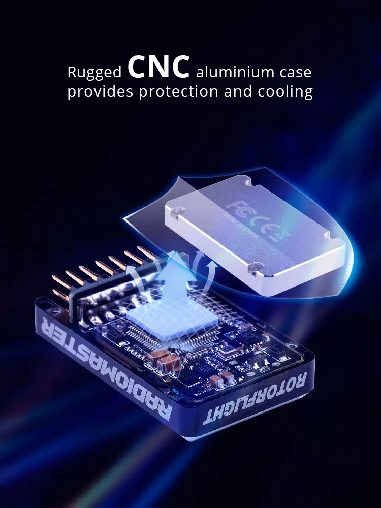 Description Picture 4 of itemRadiomaster NEXUS Helicopter Flight Controller FC Built-in Black Box Support CRSF DSM S.BUS UART For RC Fixed Wing Helicopter