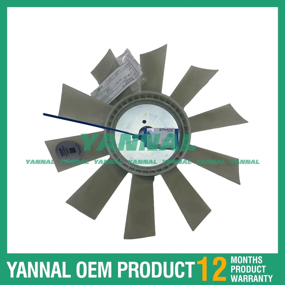 

1004-4 Fan Blade 2485C522 For Perkins Excavator Engine Parts