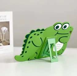 Custodia per tablet a forma di dinosauro per bambini con supporto integrato - Cover in silicone resistente per tablet da 10 pollici