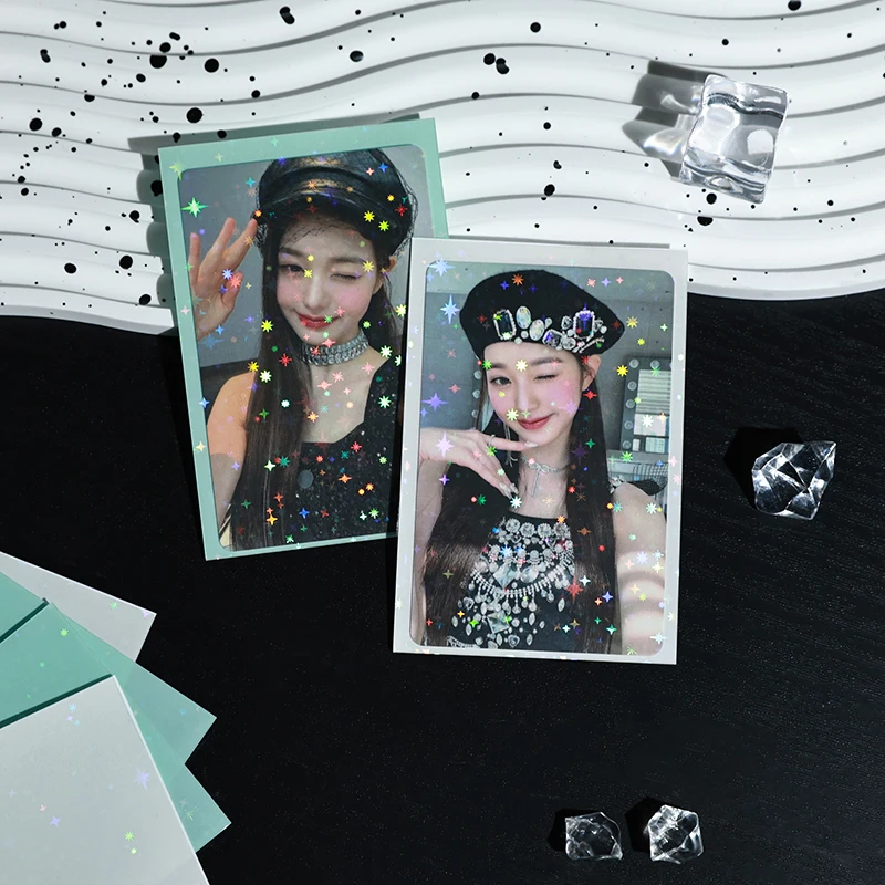 Holo Card Sleeves 61x91mm 20C Star Series PP Kpop Holders For Postcards Films Game Cards Photocard Protector 50pcs/Lot