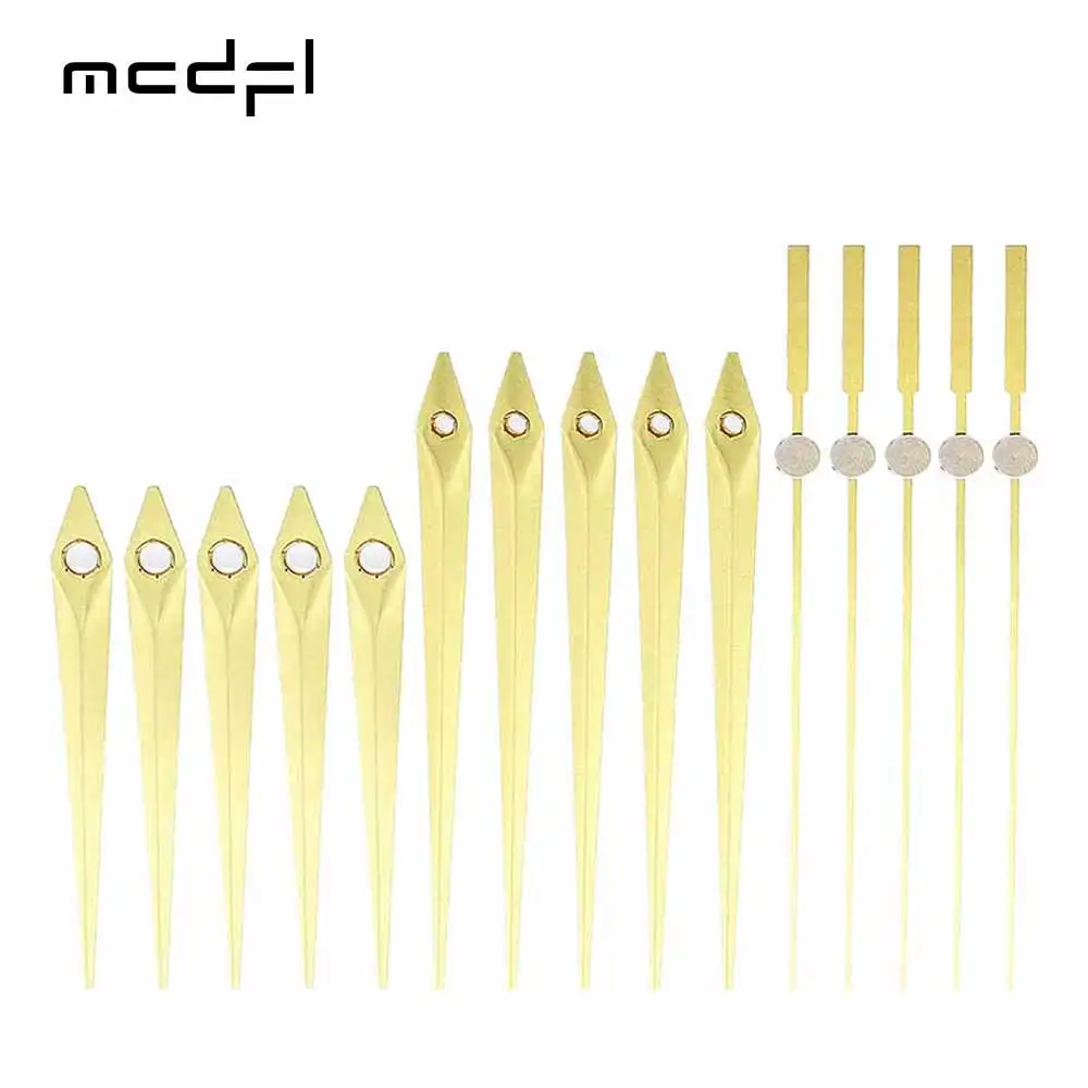 Gold Wall Clock Hands Replacement Kit Parts Mechanism DIY Works Making Clocks Quartz Repair Analog Motor Movements Watch