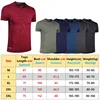 Breathable Print Shirts Running Sport Fashion Training Gym Lightweight Tops Fashion Men Workout Quick Dry Short Sleeve 2