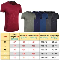 Breathable Print Shirts Running Sport Fashion Training Gym Lightweight Tops Fashion Men Workout Quick Dry Short Sleeve 2