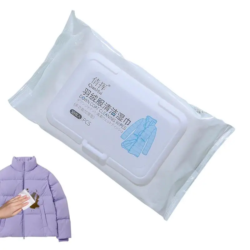 

Down Jacket Cleaning Wipes Quickly Remove Stains Clothes Cleaning Care Wipes for Sofas Bedding Clothing household Laundry supply