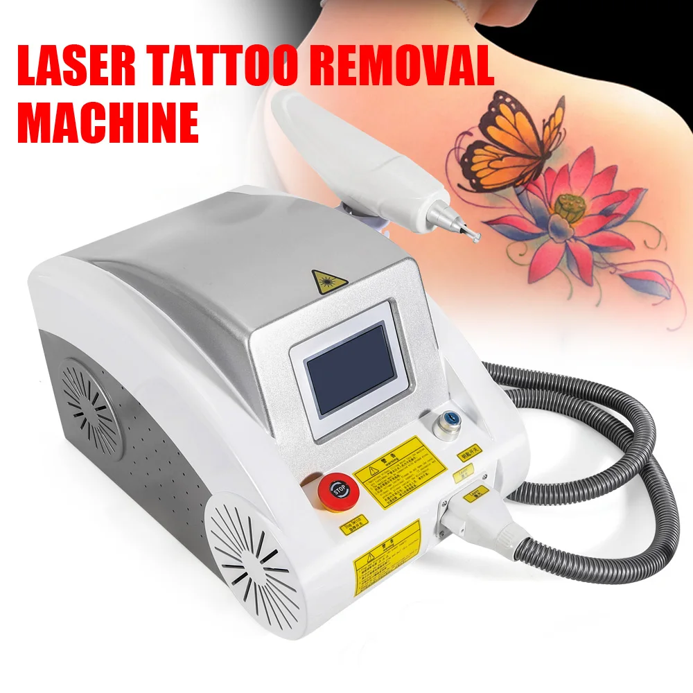 Hot Sale Q Switch Nd Yag Laser Therapy Machine Tattoo Removal Machine Wrinkle Remover Peeling Carbon Beauty Salon Beauty 1000W