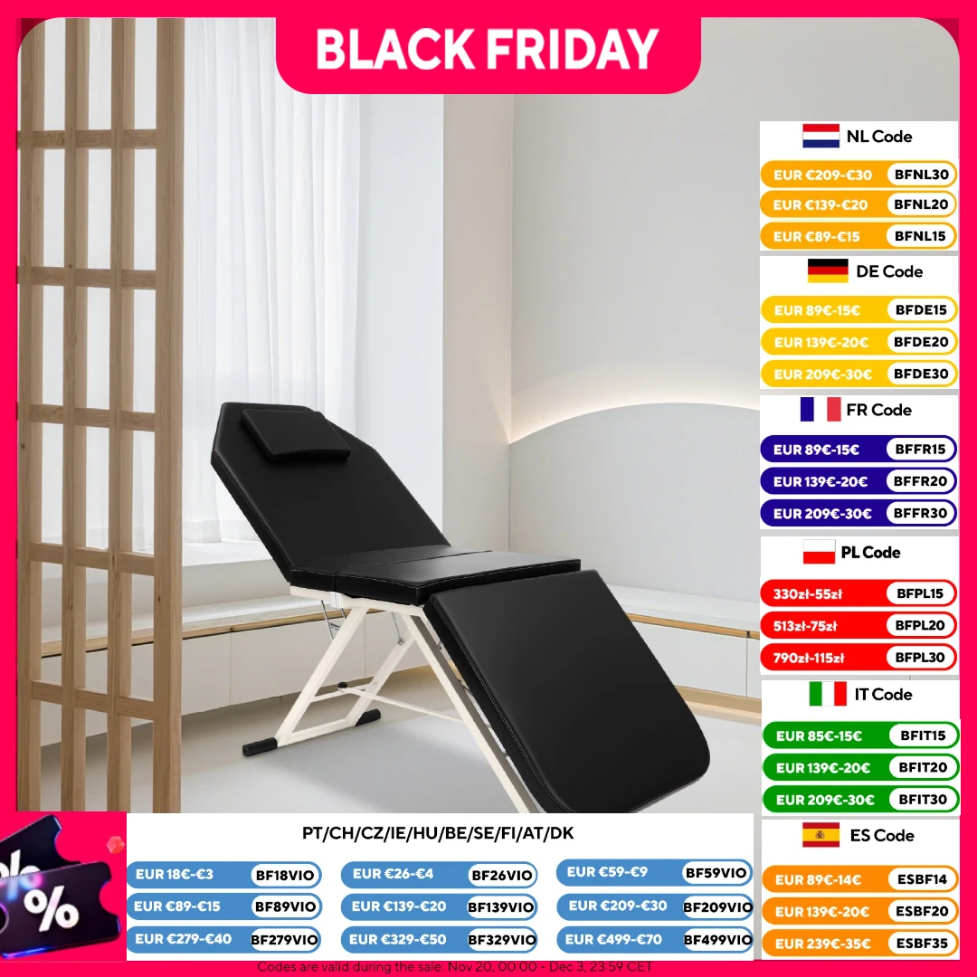 Chaise de Spa pliante Portable, Table de Massage pliable, lit de beauté pour hôpitaux, Salons de beauté, centres de SPA, clinique