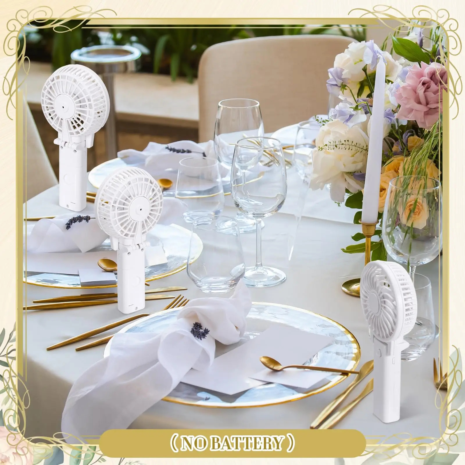 Bulk Mini Wedding Hand Fans 3