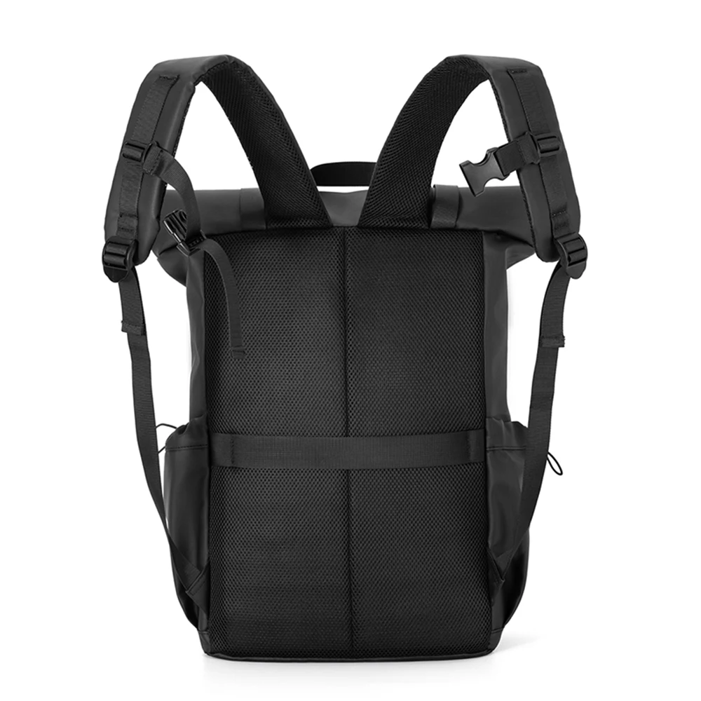 Sac à Dos Noir Homme - Nylon, élégant Et Pratique - Idéal Voyage, Sport, Quotidien
