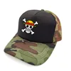 Monkey D Luffy Trucker Cap Men Anime One Piece Straw Hat Baseball Cap Cool Summer Unisex Mesh Net Caps 4
