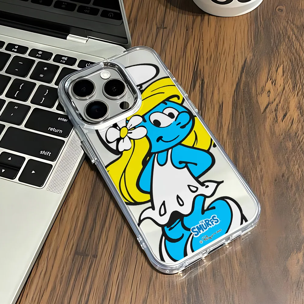 Full Screen S-Smurfs Protective Case with 5G & 4G Compatibility