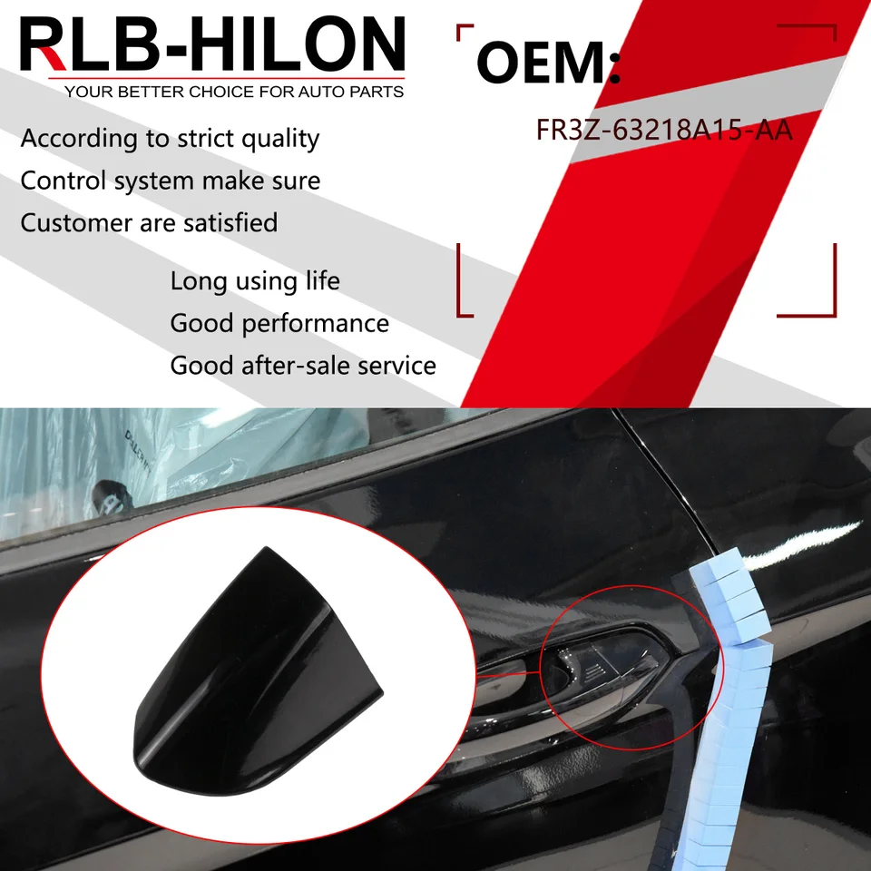 Generic New Front Exterior Driver Left Door Handle Cover Key Lock