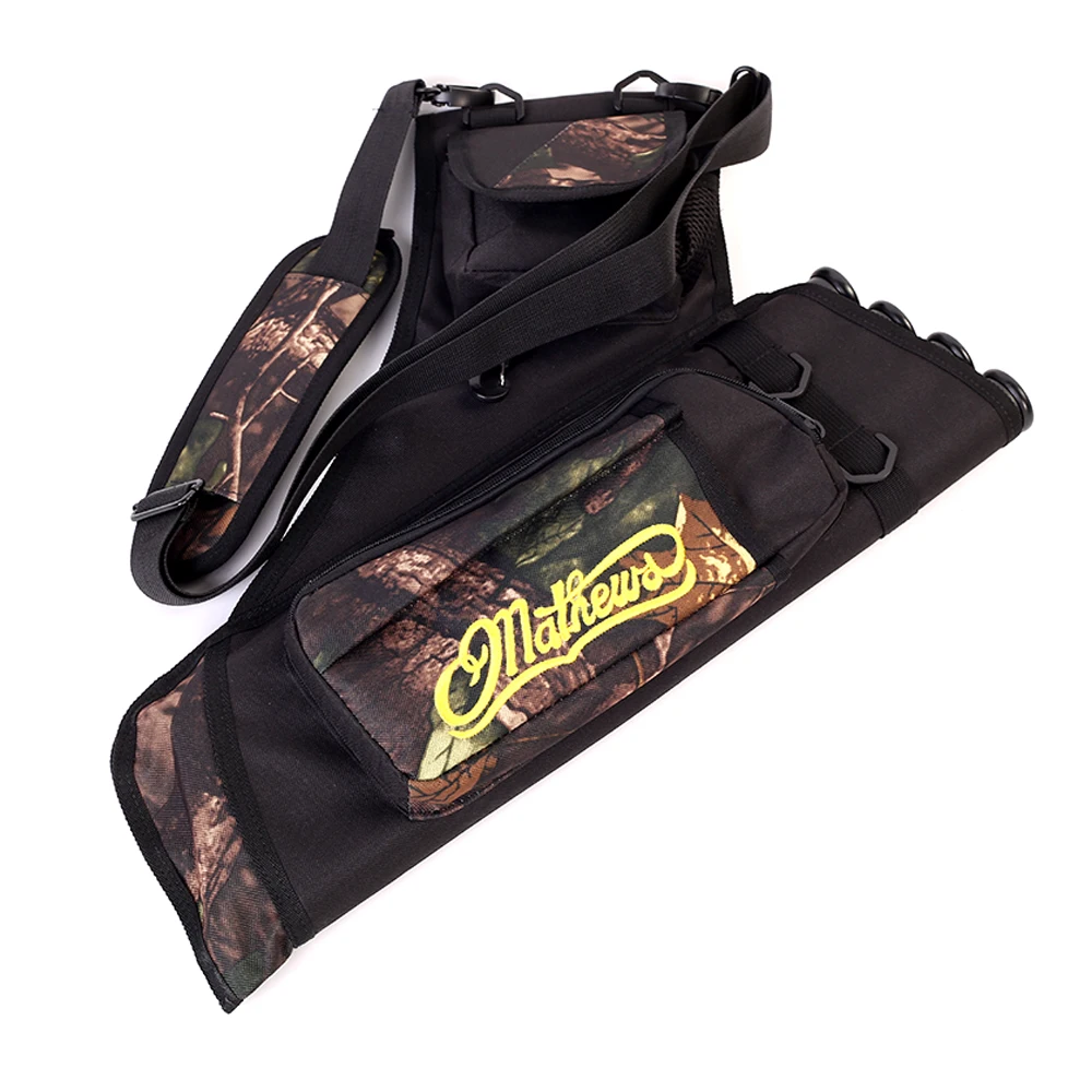 FourtubesArcheryQuiverAdjustableBeltBackQuiverArrowBagFor