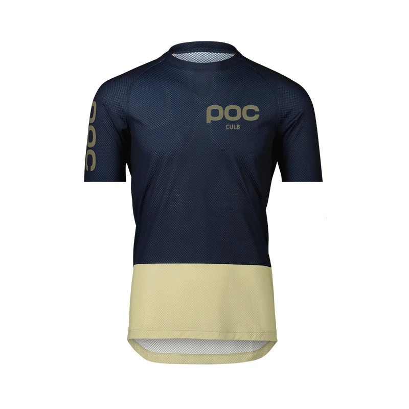2024 new summer color block CULB POC short sleeved quick drying, breathability, and speed reduction for free customization 4