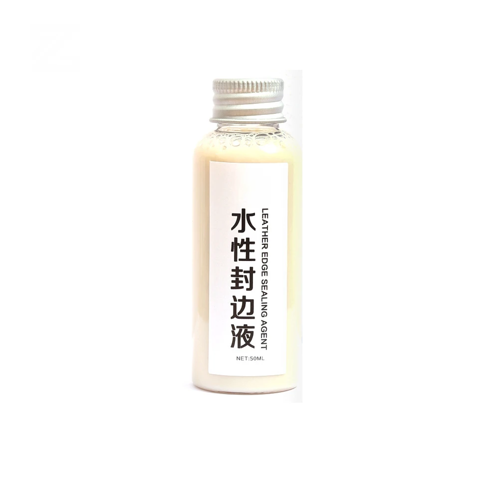 50ML Water-based Mild Edge Banding Liquid Vegetable Tanned Leather Leather Edge Polishing Tools