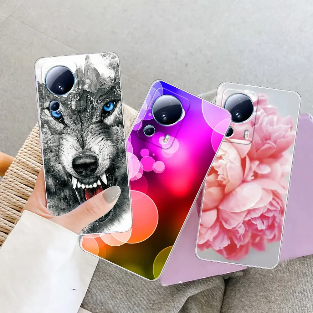 SEAHAI Cover per Xiaomi 14 Cover, Ultra Sottile Custodia in