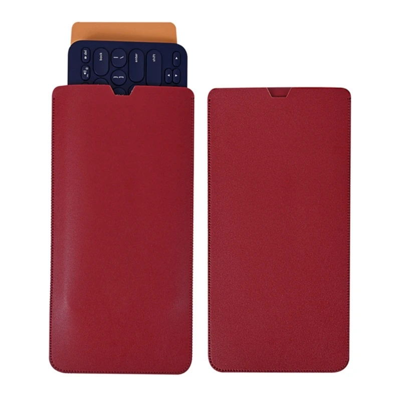 PU Leather Keyboard Case Sleeve Portable Travel Storage Bag for Logitech K380 Wireless Keyboard