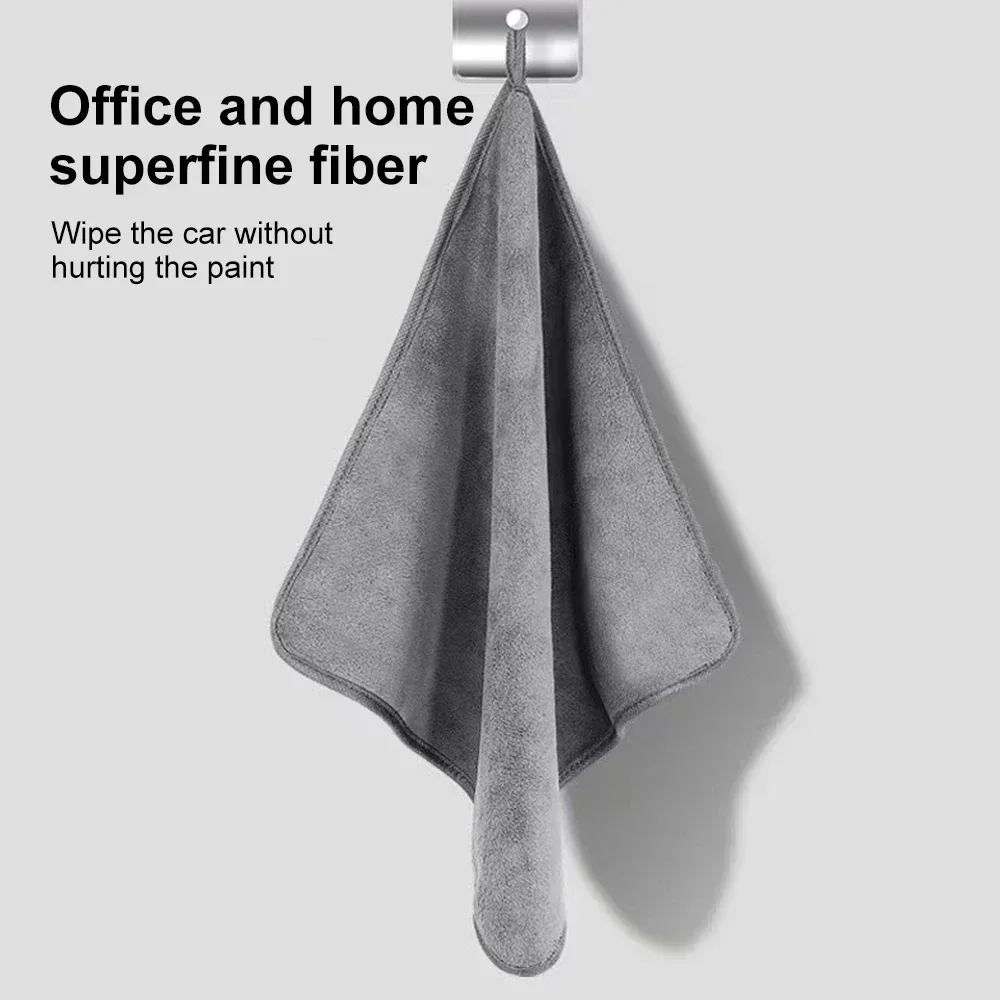 High-end Microfiber Auto Wash Towel Car Cleaning Drying Cloth Hemming Car Care Cloth Detailing Car Wash Towel