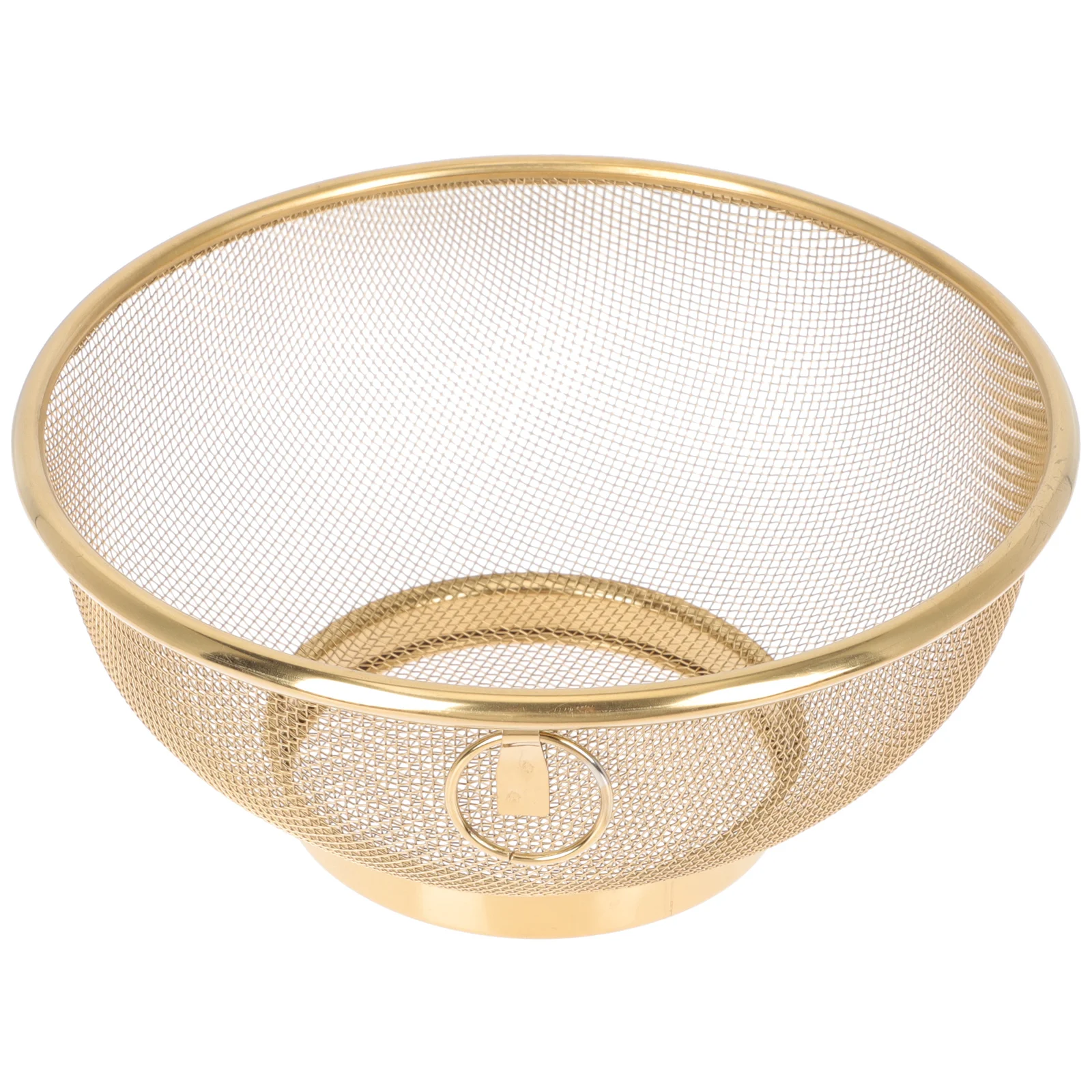 

Strainer Basket Colander Mesh Bowl Rice Washing Kitchen Fruit Fine Vegetable Metal Pasta Stainless Steel Sieve Food Washer Sink