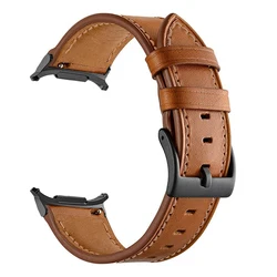 Premium Leather Watchband - Quick Release Strap - Galaxy Watch 7 Ultra (Light brown)